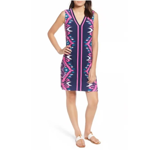 Tommy Bahama Cafe Azul Ikat Dress - Picture 2 of 13